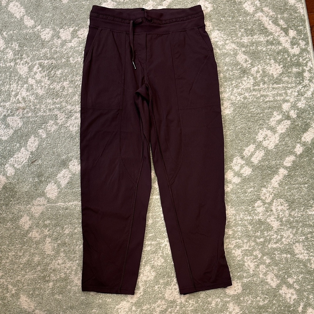 lululemon athletica Deep Burgundy Joggers